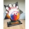 Liano Metal & Acrylic Tenpin Bowling Star Trophy