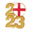 England Flag Acrylic 2023 Medal