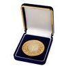 Deluxe Velour Medal Box Blue 52mm