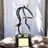 Valencia Mountain Biking Handmade Metal Trophy
