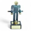 Toledo Table Football Handmade Metal Trophy