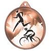 Duathlon Classic Texture 3D Print Bronze Medal