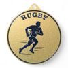 Quantum Rugby Stainless Steel Medal