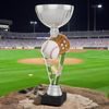 Napoli Baseball Silver Trophy Cup