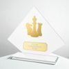 Vanguard Glass and Metal Fusion Chess Trophy