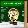 Arden Classic Tenpin Bowling Real Wood Shield Trophy