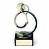 Bilbao Squash Player Handmade Metal Trophy
