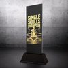Shadowline Single Sculls Men’s Trophy – Stainless Steel Award