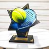 Liano Metal & Acrylic Star Padel Trophy