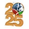 American Football 2025 Medal