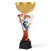 Triple Star Athletics Running Gold Trophy Cup
