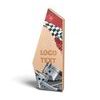Galena Motorsport Piston Metal & Wood Trophy