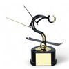 Valencia Skiing Handmade Metal Trophy