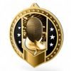 Sentinel Classic Fencing Stainless Steel Medal