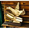 Sierra Classic Knowledge Lamp Real Wood Trophy