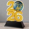 Music Notes Year Trophy – Award with Year Selection