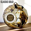 Dodeca Equestrian Stainless Steel Logo Insert Medal