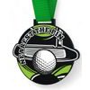 Giant Black Acrylic Nearest the Pin Golf Medal