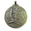 Diamond Edged Football Tackle Silver Medal