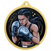 Quantum Women's Boxing Stainless Steel Medal