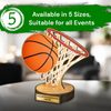 Grove Basketball Real Wood Trophy