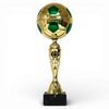 Merida Gold & Green Metal Football Trophy