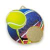 Aurum Tennis Stainless Steel Logo Insert Medal