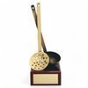 Lombardy Cooking Ladel Handmade Metal Trophy