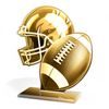Cannes Classic American Football Helmet Trophy
