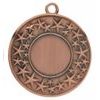 Cluster Star Logo Insert Bronze Medal