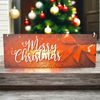 Traditional Christmas Wall Plaque (250x90mm)