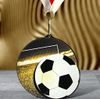Rincon Classic Football Black Acrylic Medal