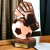 Grove Classic Football Goalkeeper Real Wood Trophy