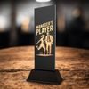 Shadowline Football Female Manager’s Player of the Season Trophy – Stainless Steel Award