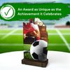 Shard Football Eco Friendly Wooden Trophy