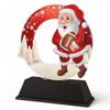 Santa American Football Christmas Trophy