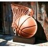 Sierra Classic Basketball Hoop Real Wood Trophy