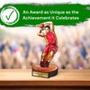 Grove Basketball Action Player Real Wood Trophy