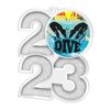 Diving 2023 Acrylic Medal