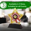 Mini Star Dog Paw Trophy