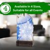 Shard Snowflake Eco Friendly Wooden Trophy