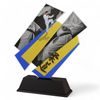 Paris Martial Arts Yellow and Blue Trophy