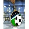Aurum Football Stainless Steel Medal
