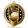 Sentinel Classic Basketball Stainless Steel Medal