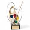 Chagall Art Handmade Metal Trophy