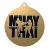 Quantum Muay Thai Stainless Steel Medal