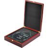 Zeta Jade Glass Award in Wooden Case Printed Full Colour