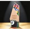 Galena Pool Metal & Wood Trophy