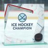 Eloise Ice Hockey Full Colour Printed Glass Award