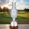 St Annes Nickel Plated & Crystal Claret Jug